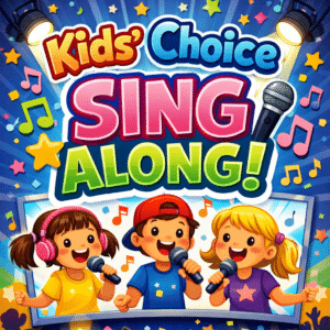Kids' Choice Sing Along Graphic