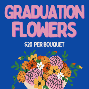 grad flowers flyer